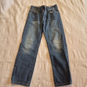 Mini Boden boys size 8 years adjustable waist medium blue jeans,